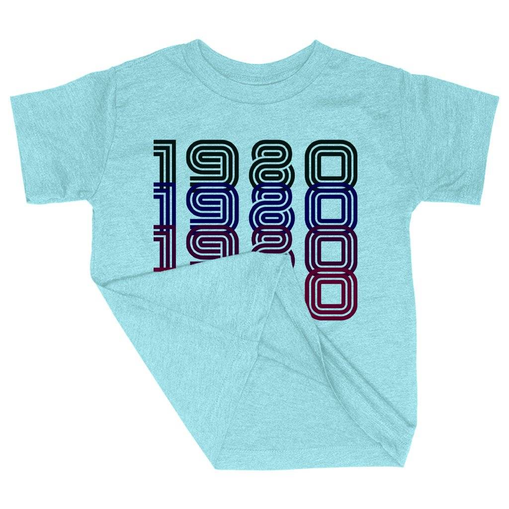 Triblend Toddler 1980 Classic T-Shirt – 1980 T-Shirt – 80s Tee Shirt Kids & Baby Toddler Clothing Triblend Toddler 1980 Classic T-Shirt - 1980 T-Shirt - 80s Tee Shirt Kids & Baby Toddler Clothing Color : Ice Blue Triblend|Olive Triblend|Peach Triblend