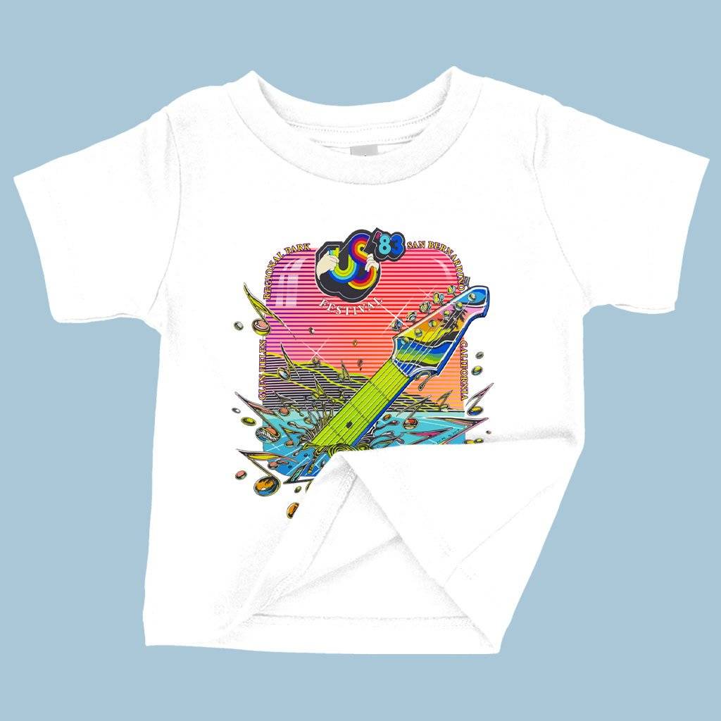 Baby 1983 US Festival T-Shirt – US Music Festival 1983 Baby Feeding Kids & Baby Baby 1983 US Festival T-Shirt - US Music Festival 1983 Baby Feeding Kids & Baby Color : White|Navy|Athletic Heather