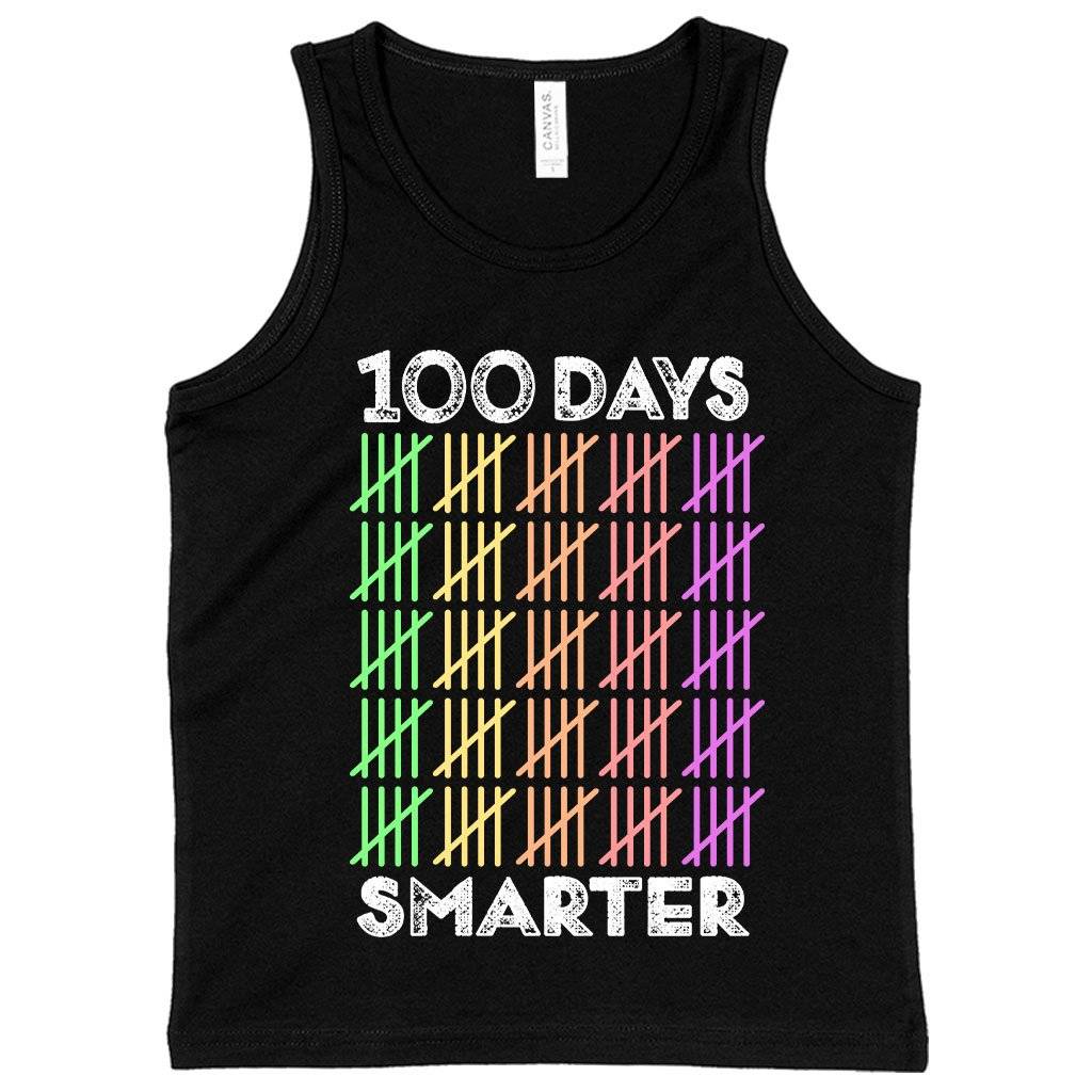 Kids’ 100 Days Smarter Tank – 100 Days of School Tank – Hundred Day Tank Ideas Kids & Baby Kids’ Clothing Kids' 100 Days Smarter Tank - 100 Days of School Tank - Hundred Day Tank Ideas Kids & Baby Kids' Clothing Color : Neon Pink|Black|White