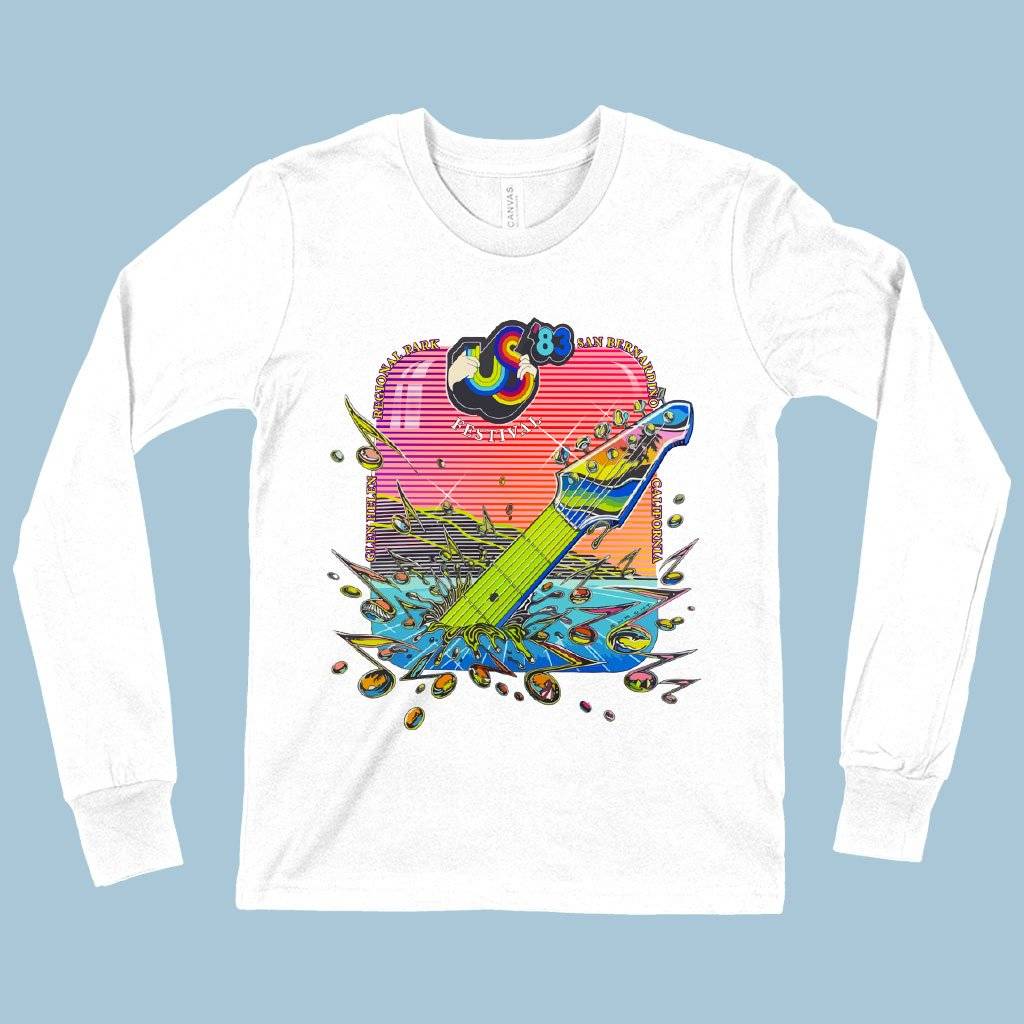 Kids’ 1983 US Festival Long Sleeve T-Shirt – US Music Festival 1983 Kids & Baby Kids’ Clothing Kids' 1983 US Festival Long Sleeve T-Shirt - US Music Festival 1983 Kids & Baby Kids' Clothing Color : White|Black|True Royal Blue