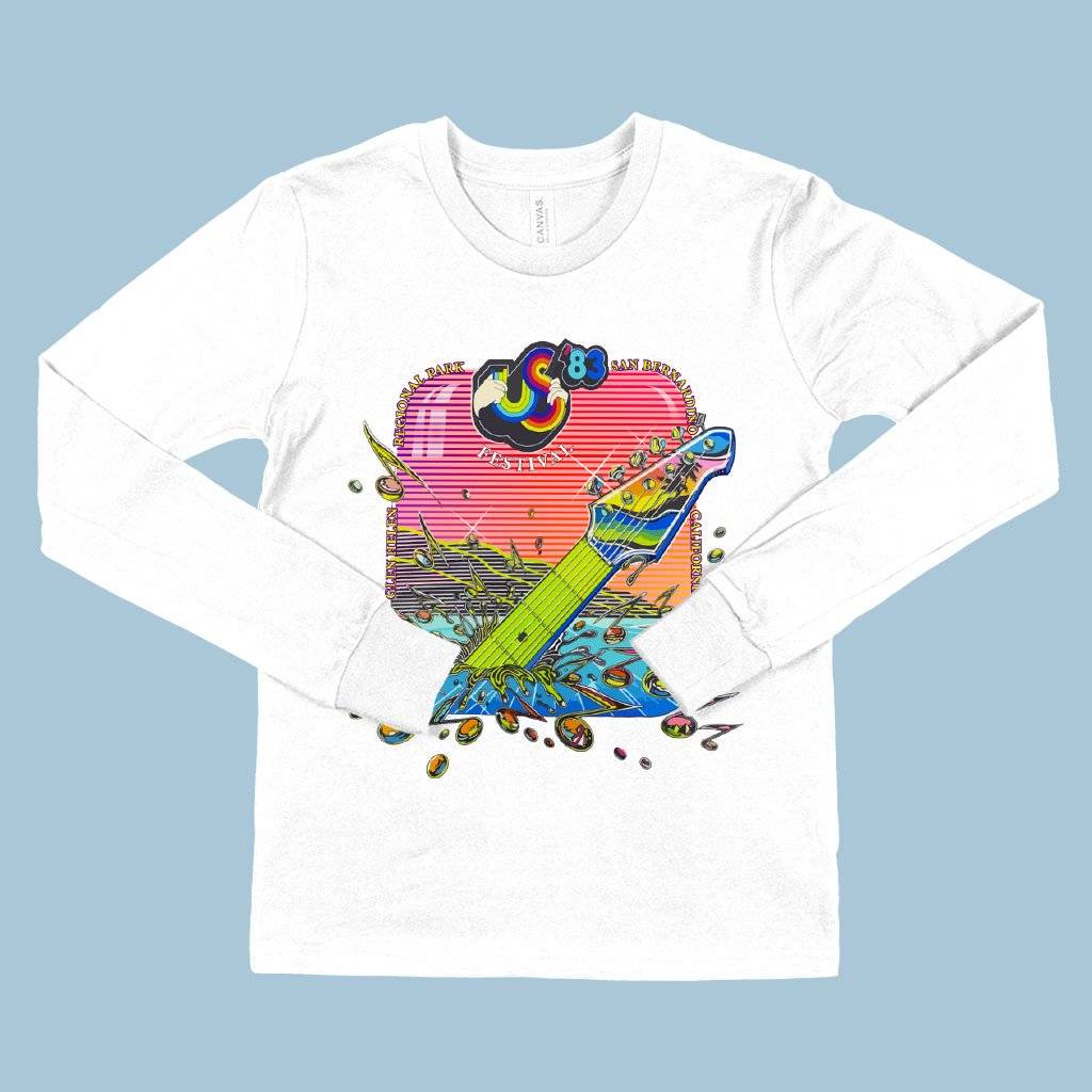 Kids’ 1983 US Festival Long Sleeve T-Shirt – US Music Festival 1983 Kids & Baby Kids’ Clothing Kids' 1983 US Festival Long Sleeve T-Shirt - US Music Festival 1983 Kids & Baby Kids' Clothing Color : White|Black|True Royal Blue