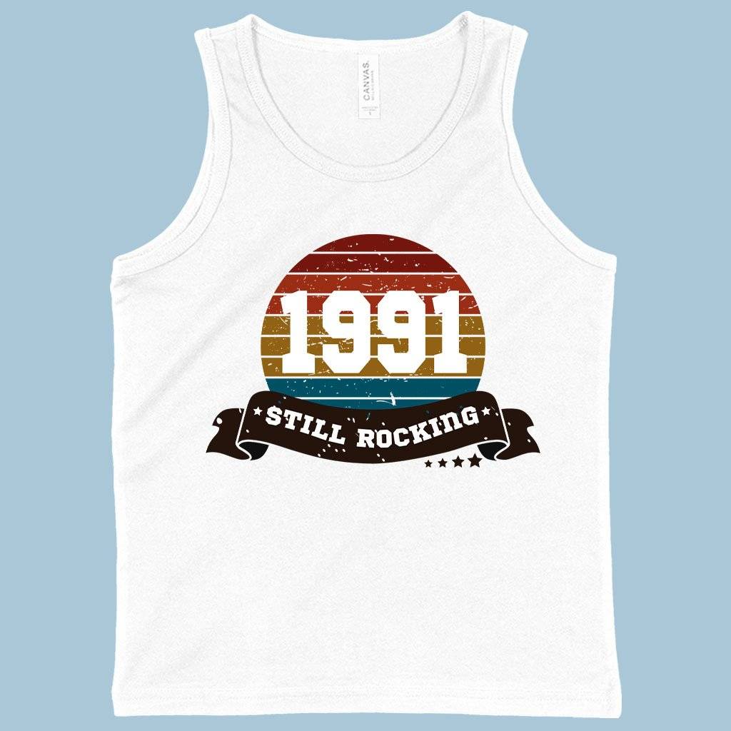 Kids’ 1991 Still Rocking Tank – 1991 Tank – 1991 Clothing Kids & Baby Kids’ Clothing Kids' 1991 Still Rocking Tank - 1991 Tank - 1991 Clothing Kids & Baby Kids' Clothing Color : White|Athletic Heather|Black