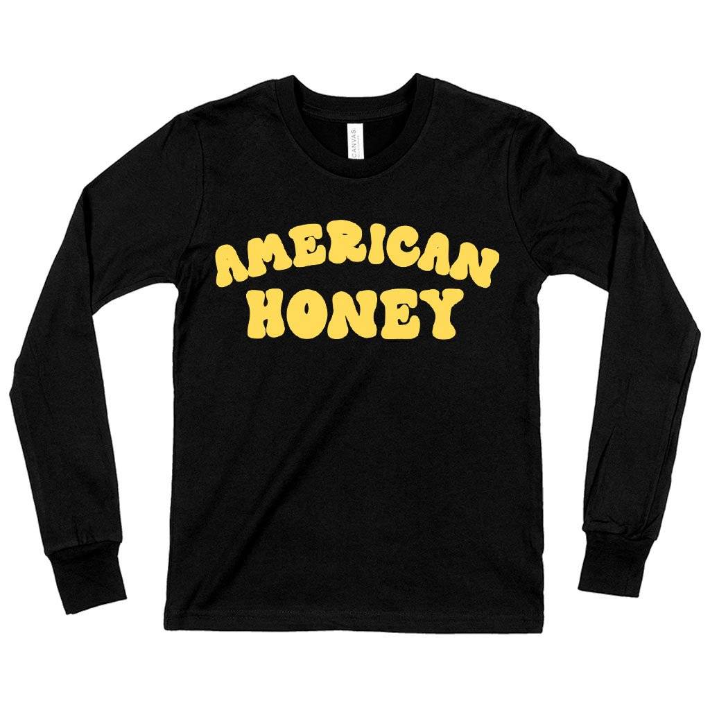 Kids’ American Honey Long Sleeve T-Shirt – Graphic Tee Shirt Kids & Baby Kids’ Clothing Kids' American Honey Long Sleeve T-Shirt - Graphic Tee Shirt Kids & Baby Kids' Clothing Color : Gray Triblend|Black|True Royal Blue