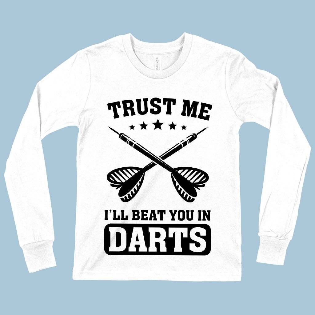 Kids’ Trust Me Long Sleeve T-Shirt – Darts T-Shirts Kids & Baby Kids’ Clothing Kids' Trust Me Long Sleeve T-Shirt - Darts T-Shirts Kids & Baby Kids' Clothing Color : White|True Royal Blue|Black