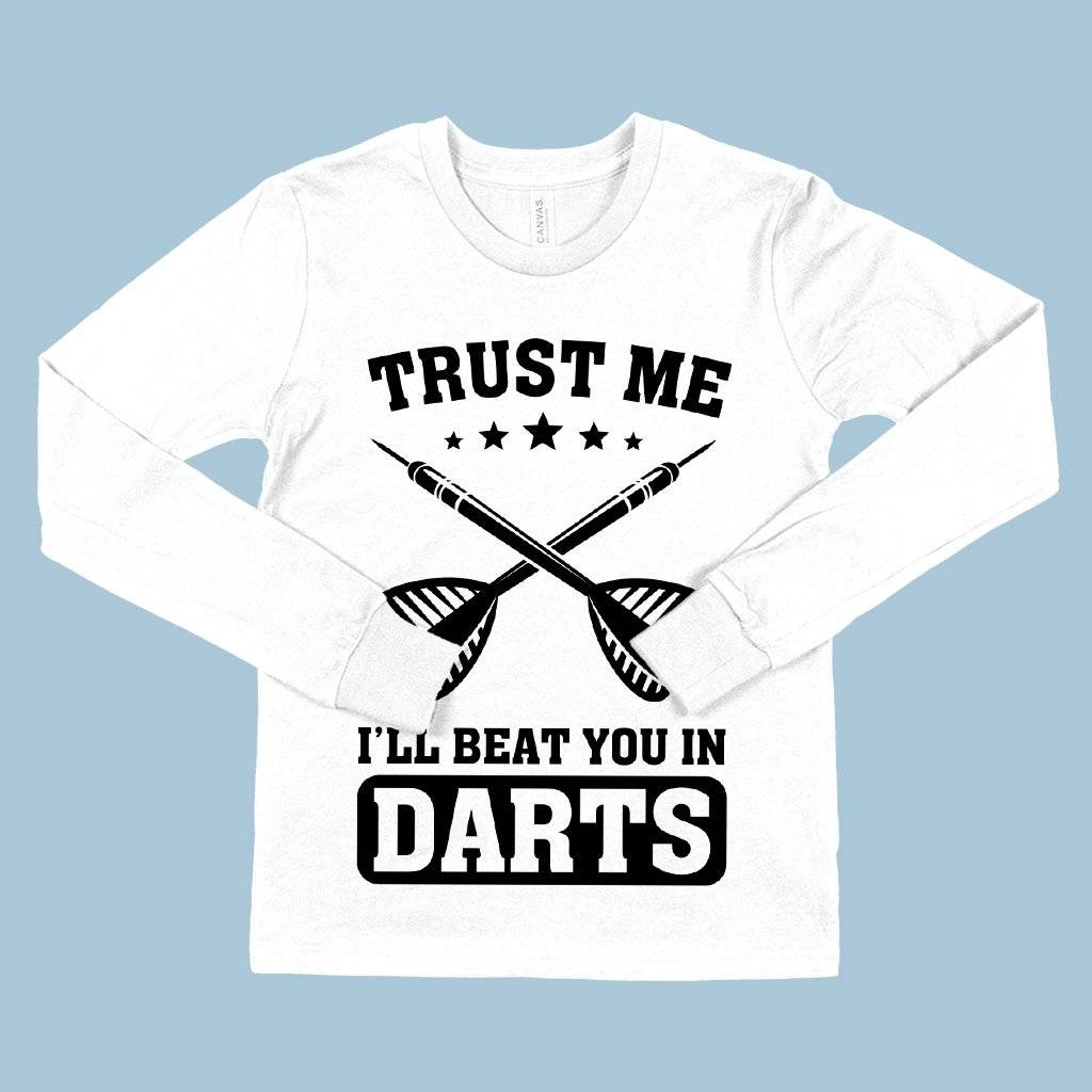 Kids’ Trust Me Long Sleeve T-Shirt – Darts T-Shirts Kids & Baby Kids’ Clothing Kids' Trust Me Long Sleeve T-Shirt - Darts T-Shirts Kids & Baby Kids' Clothing Color : White|True Royal Blue|Black