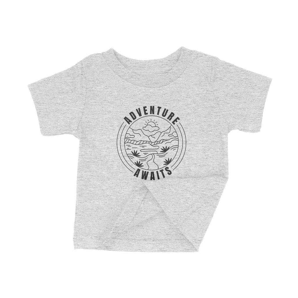 Adventure Awaits Baby Jersey T-Shirt Baby Clothing Kids & Baby Adventure Awaits Baby Jersey T-Shirt Baby Clothing Kids & Baby Color : White|Athletic Heather|Heather Columbia Blue|Yellow