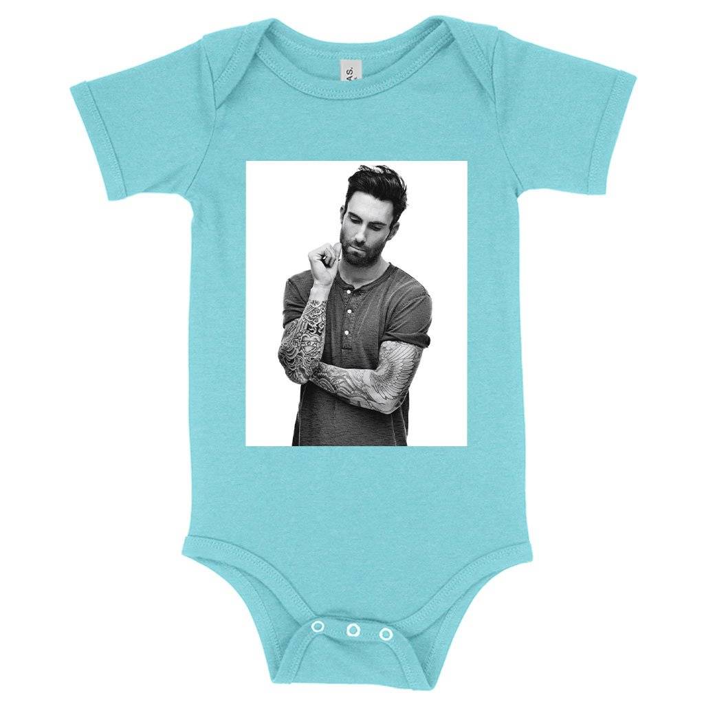 Baby Adam Levine Onesie – Maroon 5 Onesie Baby Clothing Kids & Baby Baby Adam Levine Onesie - Maroon 5 Onesie Baby Clothing Kids & Baby Color : Peach Triblend|Ice Blue Triblend|Gray Triblend