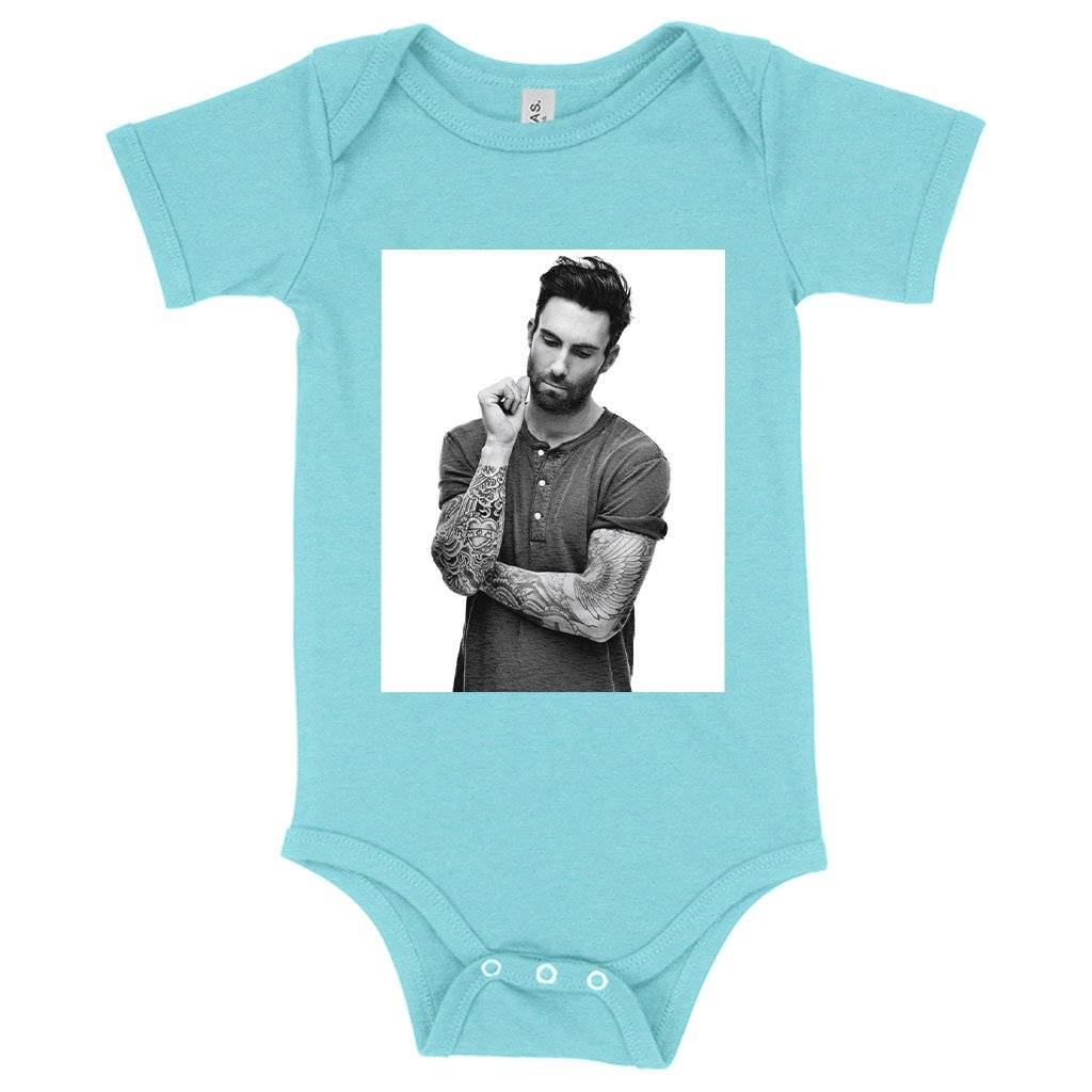 Baby Adam Levine Onesie – Maroon 5 Onesie Baby Clothing Kids & Baby Baby Adam Levine Onesie - Maroon 5 Onesie Baby Clothing Kids & Baby Color : Peach Triblend|Ice Blue Triblend|Gray Triblend