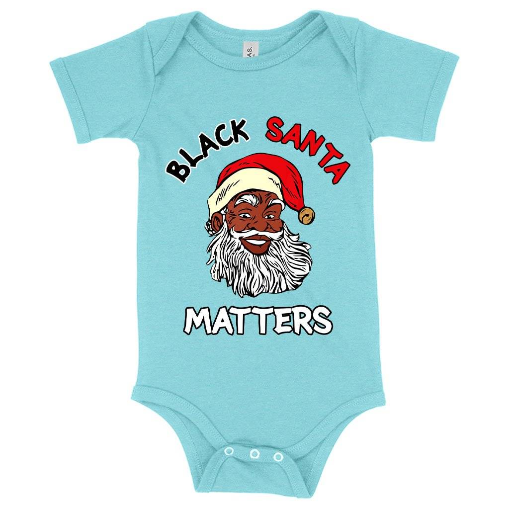 Baby Black Santa Matters Onesie – Black Christmas Onesies Baby Clothing Kids & Baby Baby Black Santa Matters Onesie - Black Christmas Onesies Baby Clothing Kids & Baby Color : Gray Triblend|Peach Triblend|Ice Blue Triblend