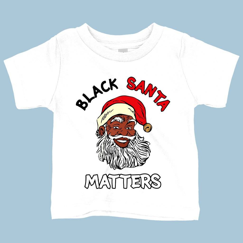 Baby Black Santa Matters T-Shirt – Black Christmas T-Shirts Baby Clothing Kids & Baby Baby Black Santa Matters T-Shirt - Black Christmas T-Shirts Baby Clothing Kids & Baby Color : White|Heather Columbia Blue|Pink