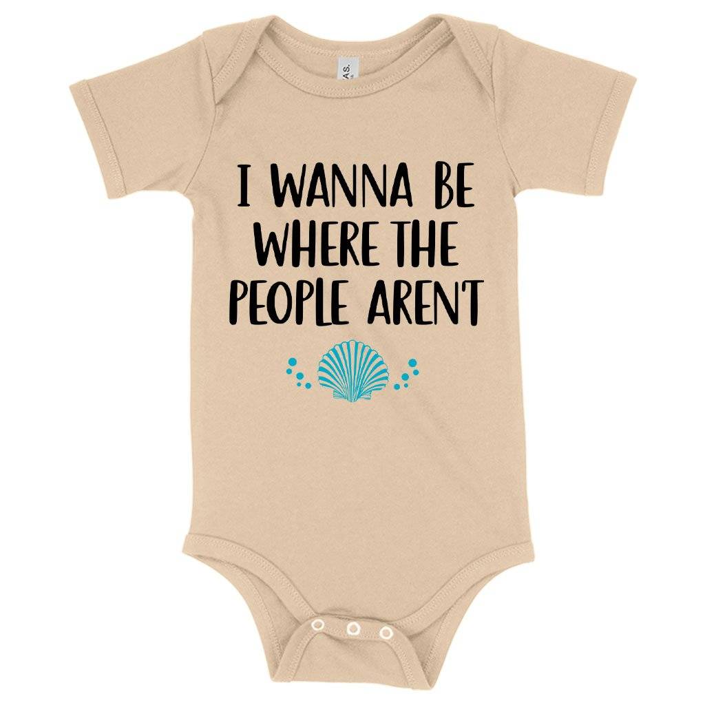 Baby I Wanna Be Where the People Aren’t Humorous Onesie – Funny Text Onesie Baby Clothing Kids & Baby Baby I Wanna Be Where the People Aren't Humorous Onesie - Funny Text Onesie Baby Clothing Kids & Baby Color : Heather Dust|Asphalt|White