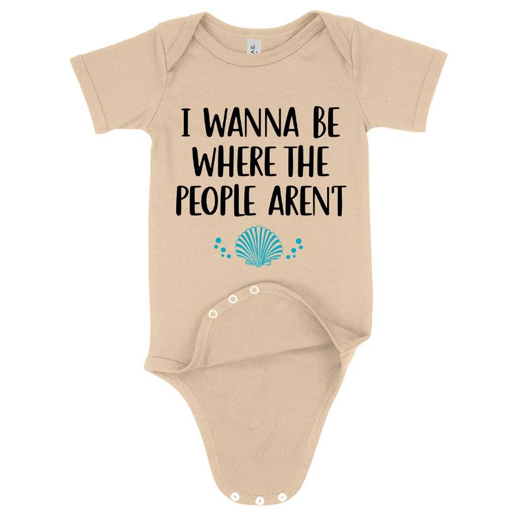 Baby I Wanna Be Where the People Aren’t Humorous Onesie – Funny Text Onesie Baby Clothing Kids & Baby Baby I Wanna Be Where the People Aren't Humorous Onesie - Funny Text Onesie Baby Clothing Kids & Baby Color : Heather Dust|Asphalt|White