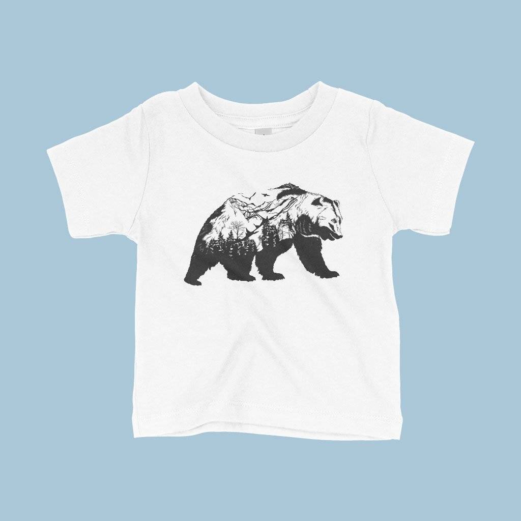 Baby Mountain Bear T-Shirt Baby Clothing Kids & Baby Baby Mountain Bear T-Shirt Baby Clothing Kids & Baby Color : White|Athletic Heather|Yellow