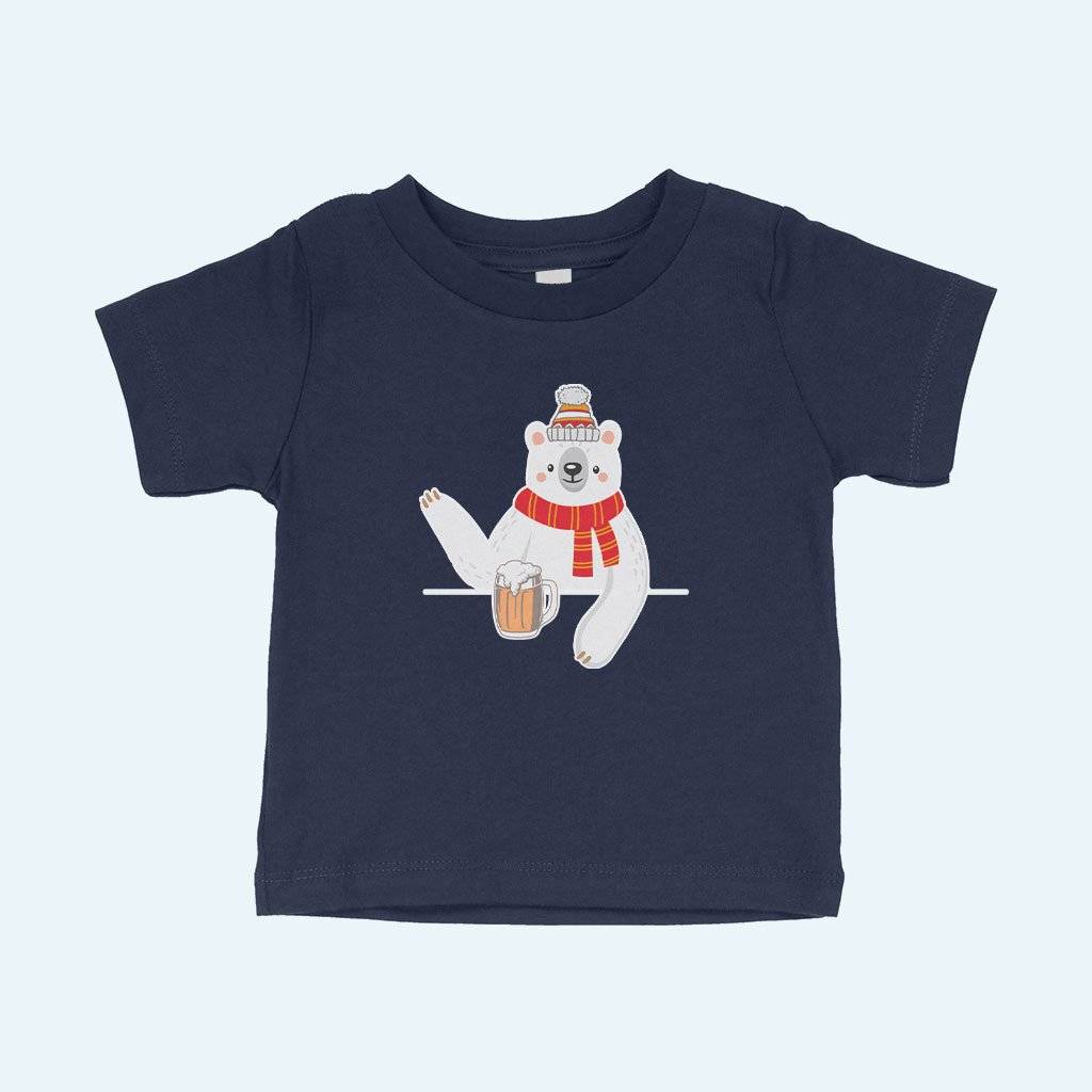 Baby Polar Bear T-Shirt Baby Clothing Kids & Baby Baby Polar Bear T-Shirt Baby Clothing Kids & Baby Color : White|Navy|Yellow