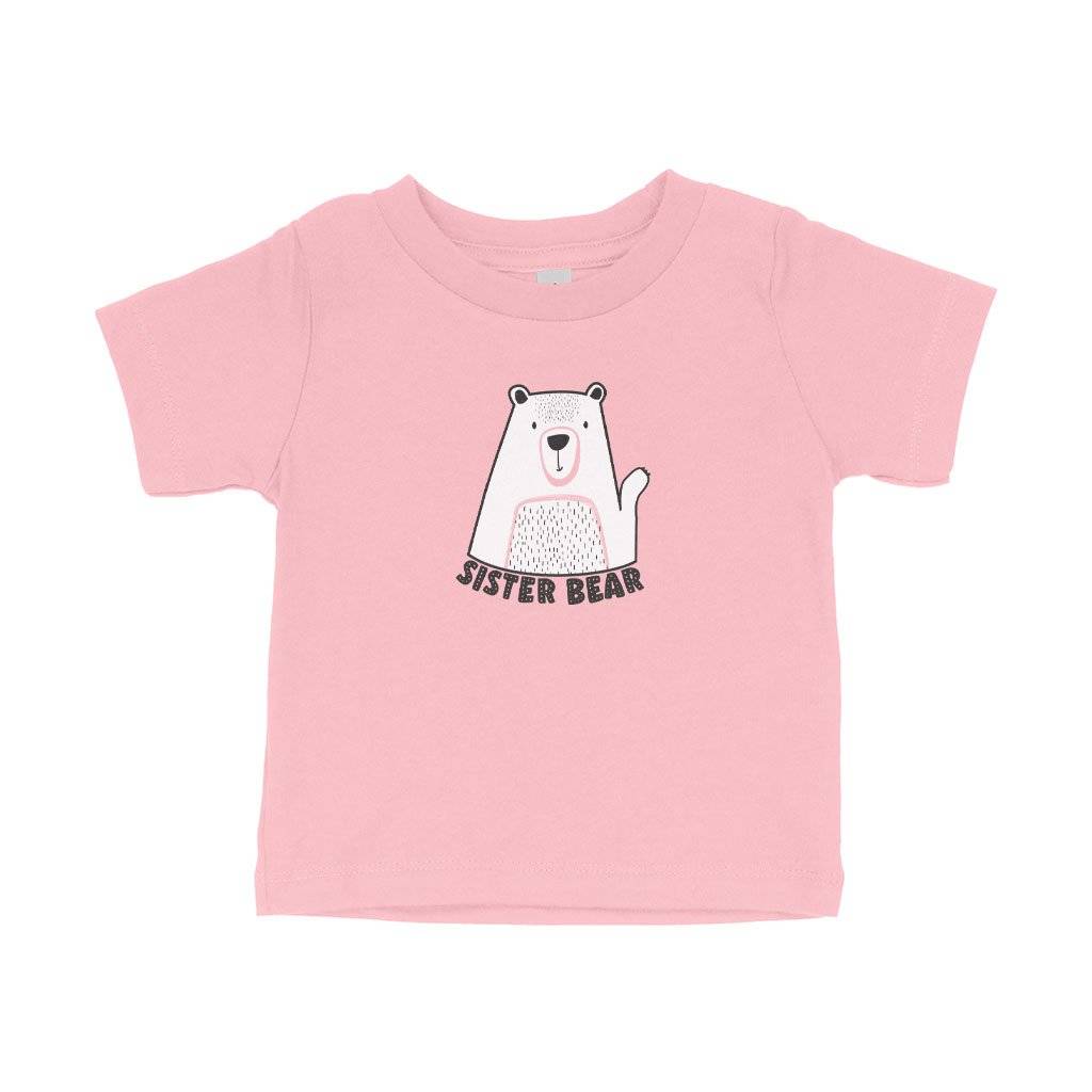 Baby Sister Bear T-Shirt Baby Clothing Kids & Baby Baby Sister Bear T-Shirt Baby Clothing Kids & Baby Color : White|Pink|Yellow