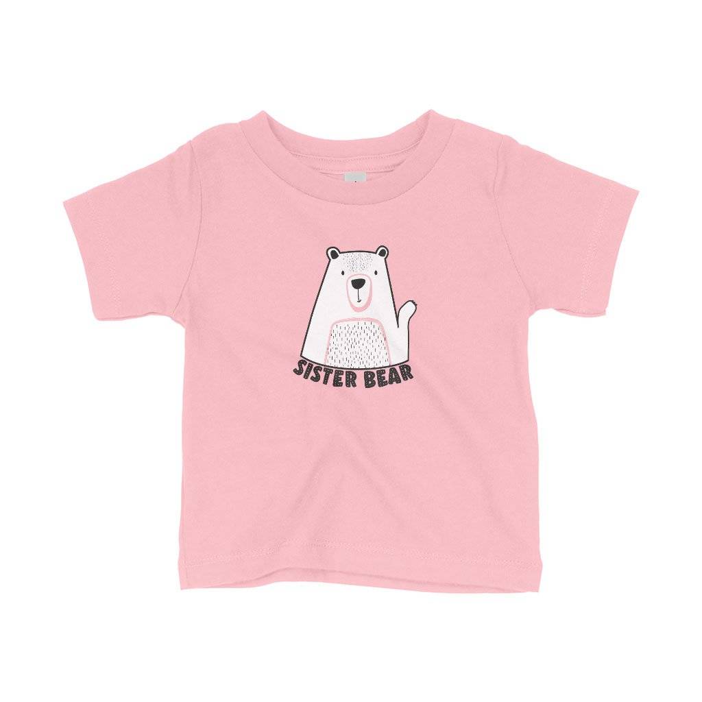 Baby Sister Bear T-Shirt Baby Clothing Kids & Baby Baby Sister Bear T-Shirt Baby Clothing Kids & Baby Color : White|Pink|Yellow