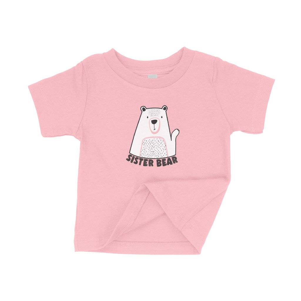 Baby Sister Bear T-Shirt Baby Clothing Kids & Baby Baby Sister Bear T-Shirt Baby Clothing Kids & Baby Color : White|Pink|Yellow