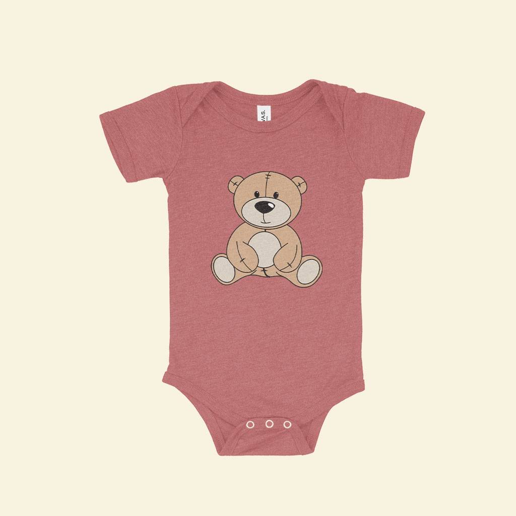 Baby Triblend Cute Bear Onesie Baby Clothing Kids & Baby Baby Triblend Cute Bear Onesie Baby Clothing Kids & Baby Color : Gray Triblend|Ice Blue Triblend|Mauve Triblend