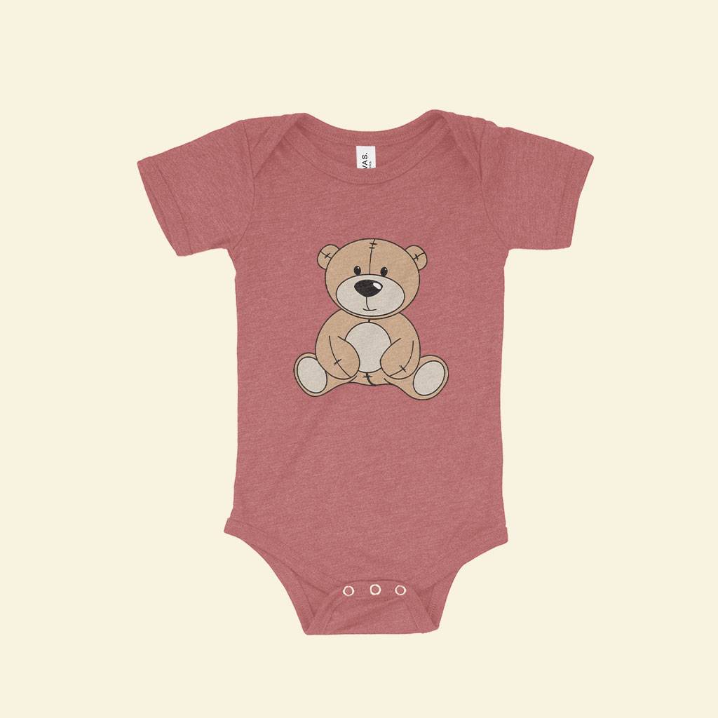Baby Triblend Cute Bear Onesie Baby Clothing Kids & Baby Baby Triblend Cute Bear Onesie Baby Clothing Kids & Baby Color : Gray Triblend|Ice Blue Triblend|Mauve Triblend
