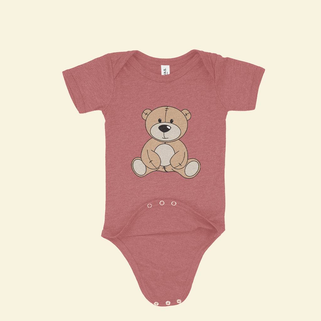 Baby Triblend Cute Bear Onesie Baby Clothing Kids & Baby Baby Triblend Cute Bear Onesie Baby Clothing Kids & Baby Color : Gray Triblend|Ice Blue Triblend|Mauve Triblend