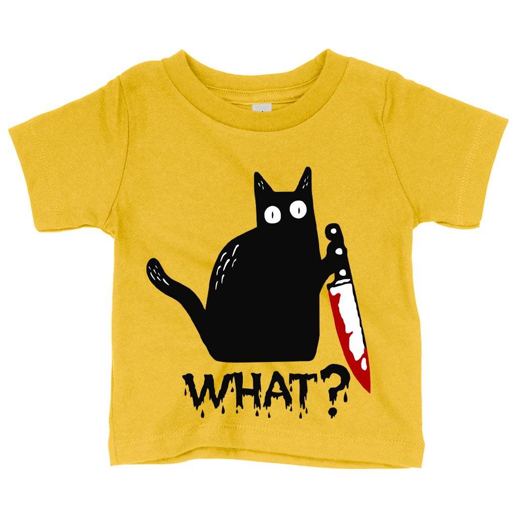 Baby What Funny Cat T-Shirt – Awesome Cat T-Shirt Baby Clothing Kids & Baby Baby What Funny Cat T-Shirt - Awesome Cat T-Shirt Baby Clothing Kids & Baby Color : White|Navy|Yellow