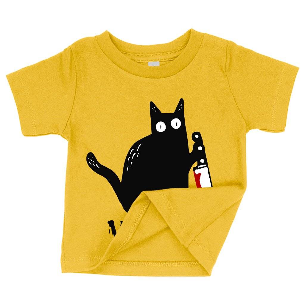 Baby What Funny Cat T-Shirt – Awesome Cat T-Shirt Baby Clothing Kids & Baby Baby What Funny Cat T-Shirt - Awesome Cat T-Shirt Baby Clothing Kids & Baby Color : White|Navy|Yellow