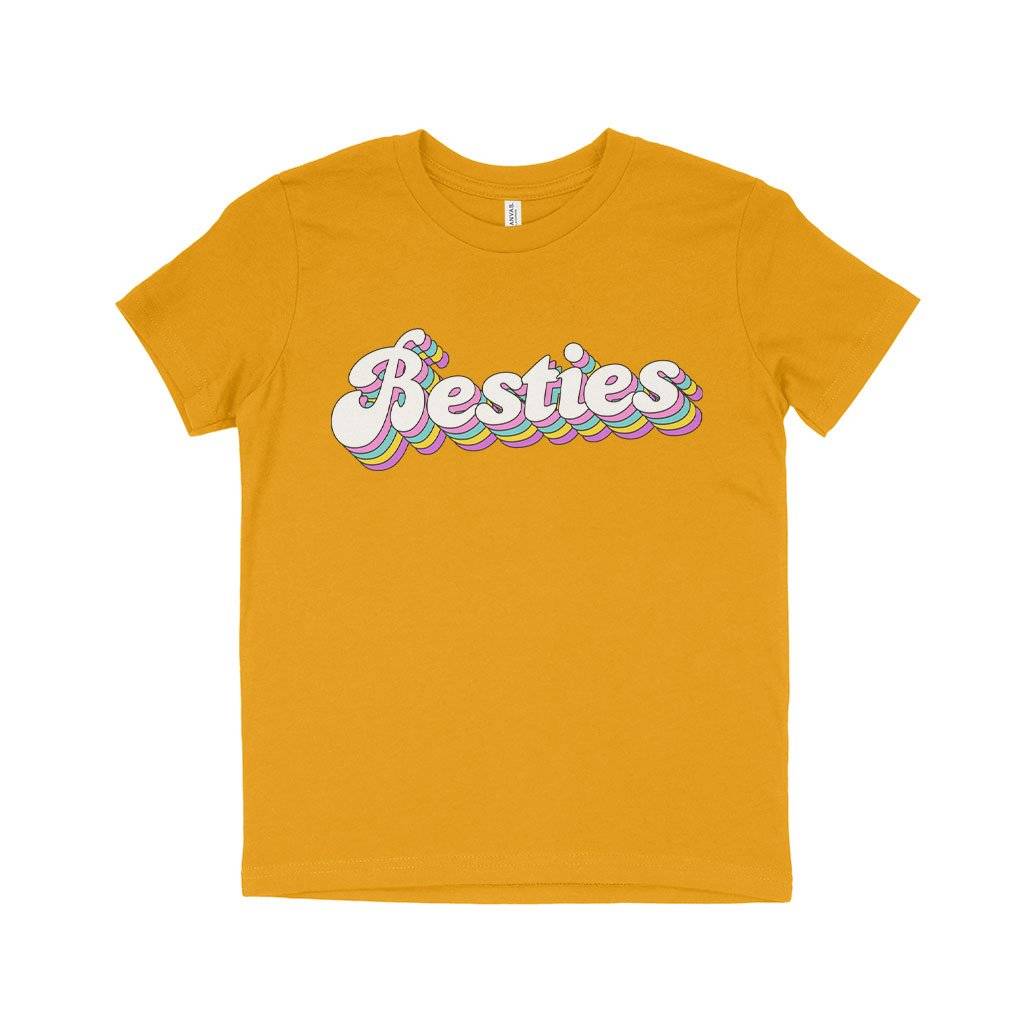 Best Friend T-Shirt for Kids – Retro Besties T-Shirt – Cute Best Friend Outfits Kids & Baby Kids’ Clothing Best Friend T-Shirt for Kids - Retro Besties T-Shirt - Cute Best Friend Outfits Kids & Baby Kids' Clothing Color : Pink|Mustard|Columbia Blue