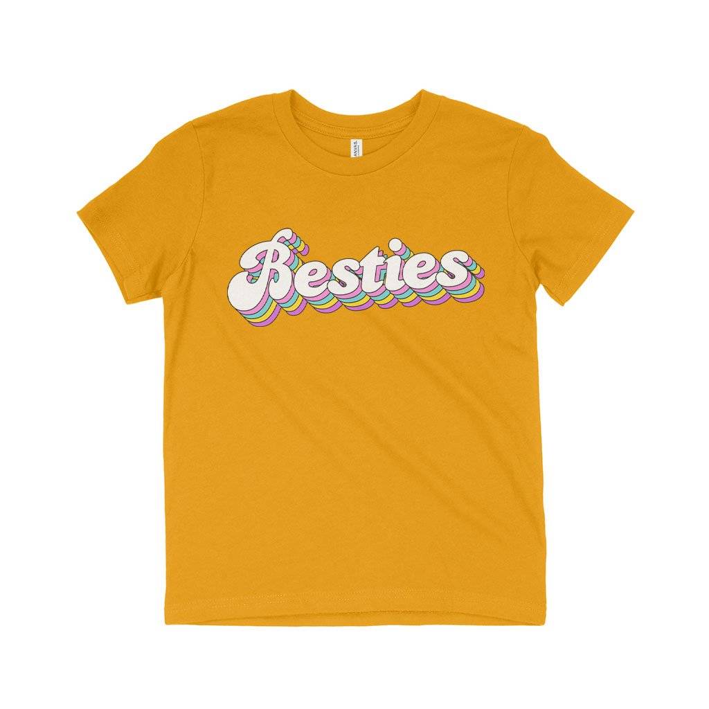 Best Friend T-Shirt for Kids – Retro Besties T-Shirt – Cute Best Friend Outfits Kids & Baby Kids’ Clothing Best Friend T-Shirt for Kids - Retro Besties T-Shirt - Cute Best Friend Outfits Kids & Baby Kids' Clothing Color : Pink|Mustard|Columbia Blue