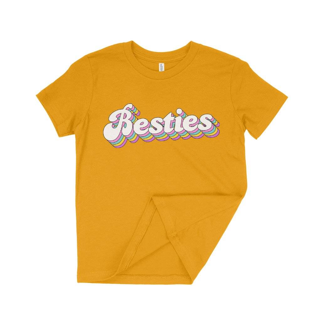 Best Friend T-Shirt for Kids – Retro Besties T-Shirt – Cute Best Friend Outfits Kids & Baby Kids’ Clothing Best Friend T-Shirt for Kids - Retro Besties T-Shirt - Cute Best Friend Outfits Kids & Baby Kids' Clothing Color : Pink|Mustard|Columbia Blue