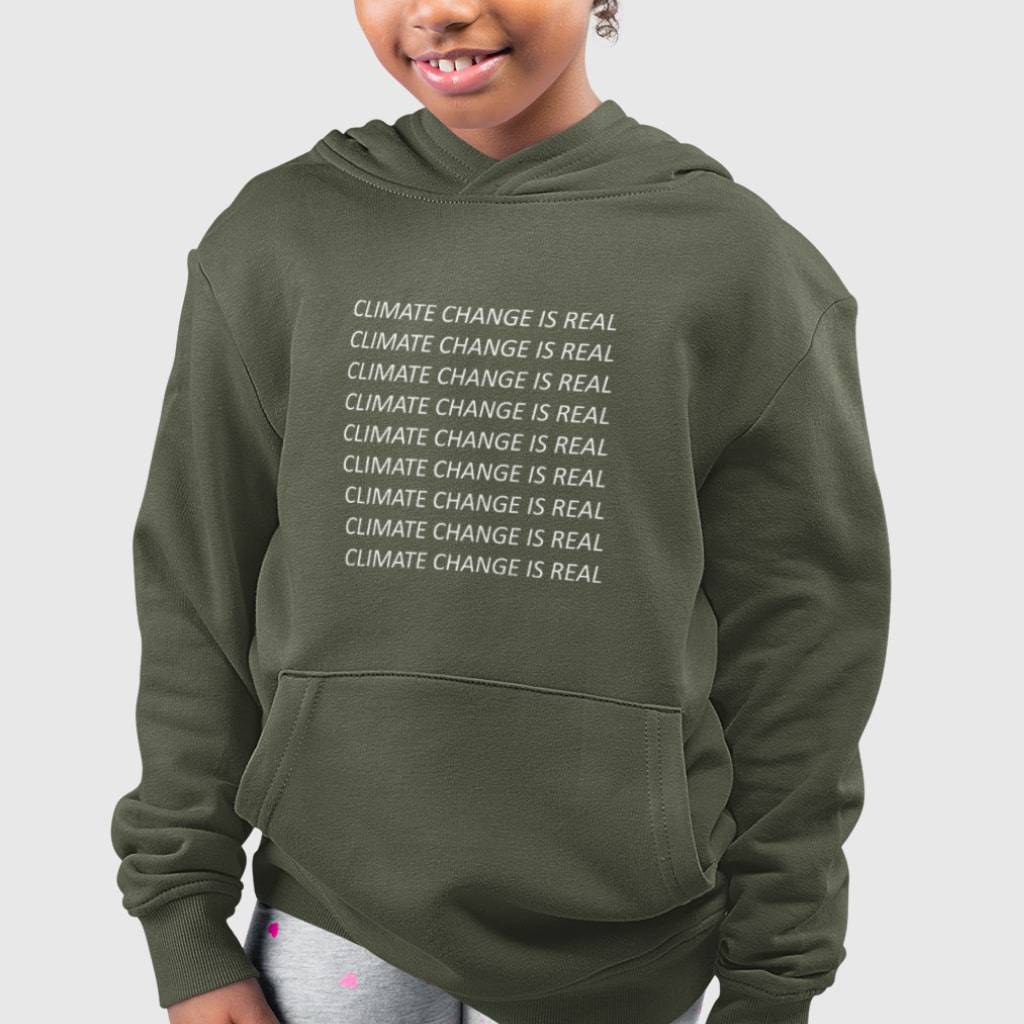 Climate Change Is Real Kids’ Sponge Fleece Hoodie Kids & Baby Kids’ Clothing Climate Change Is Real Kids' Sponge Fleece Hoodie Kids & Baby Kids' Clothing Color : Athletic Heather|Black|Military Green