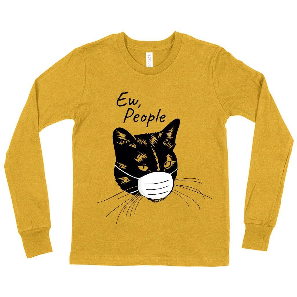 Ew People Kids’ Long Sleeve Funny T-Shirt – Funny Black Cat T-Shirt Kids & Baby Kids’ Clothing Ew People Kids' Long Sleeve Funny T-Shirt - Funny Black Cat T-Shirt Kids & Baby Kids' Clothing Color : White|Black|Heather Yellow Gold