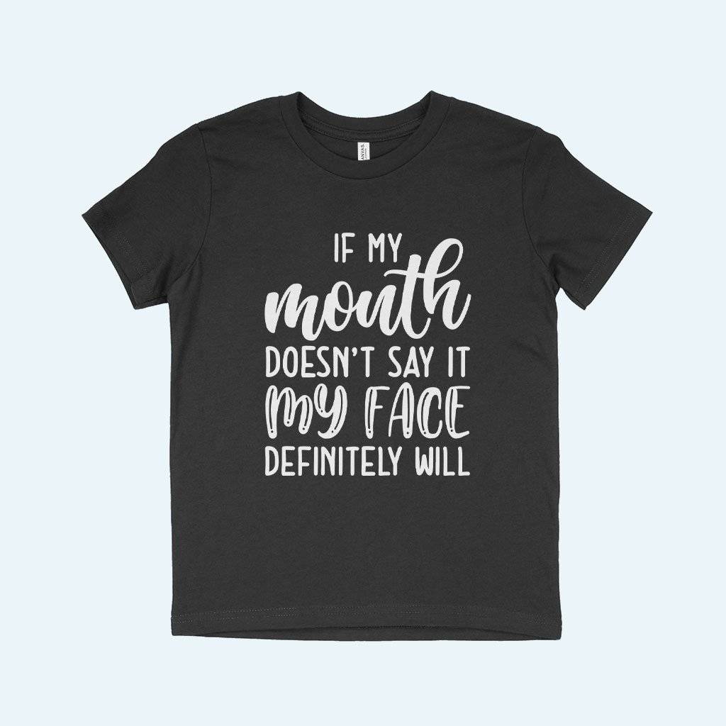 If My Mouth Doesn’t Say It Kids’ Jersey T-Shirt Kids & Baby Kids’ Clothing If My Mouth Doesn't Say It Kids' Jersey T-Shirt Kids & Baby Kids' Clothing Color : White|Black|Natural|Columbia Blue|Heather Red|Pink|Mustard