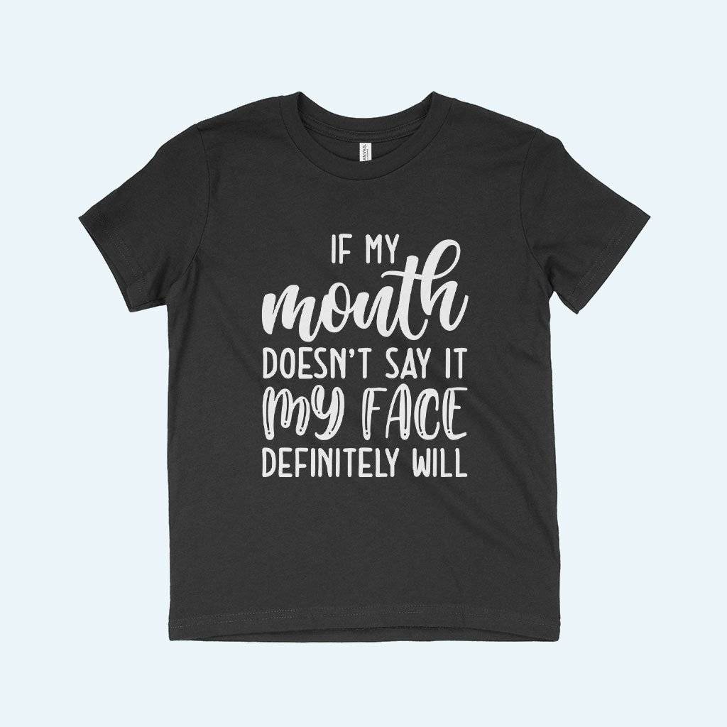 If My Mouth Doesn’t Say It Kids’ Jersey T-Shirt Kids & Baby Kids’ Clothing If My Mouth Doesn't Say It Kids' Jersey T-Shirt Kids & Baby Kids' Clothing Color : White|Black|Natural|Columbia Blue|Heather Red|Pink|Mustard