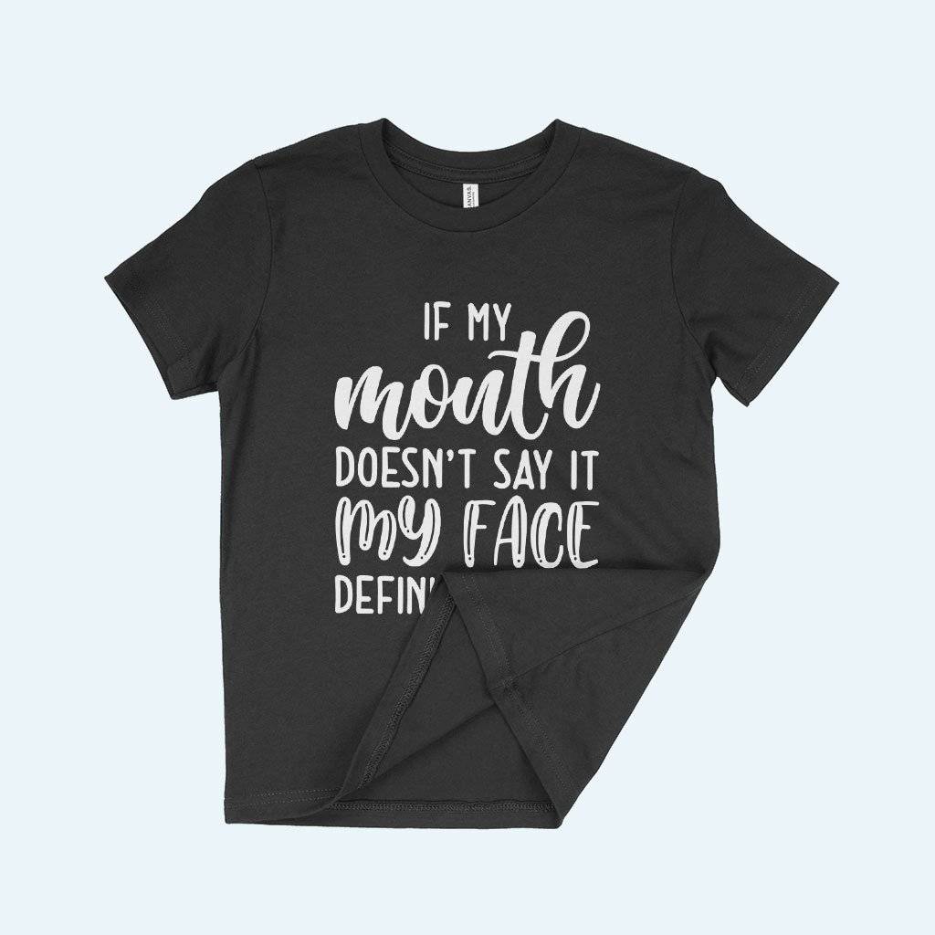 If My Mouth Doesn’t Say It Kids’ Jersey T-Shirt Kids & Baby Kids’ Clothing If My Mouth Doesn't Say It Kids' Jersey T-Shirt Kids & Baby Kids' Clothing Color : White|Black|Natural|Columbia Blue|Heather Red|Pink|Mustard