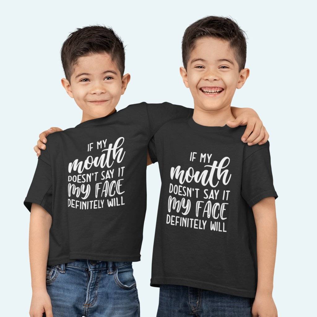 If My Mouth Doesn’t Say It Kids’ Jersey T-Shirt Kids & Baby Kids’ Clothing If My Mouth Doesn't Say It Kids' Jersey T-Shirt Kids & Baby Kids' Clothing Color : White|Black|Natural|Columbia Blue|Heather Red|Pink|Mustard