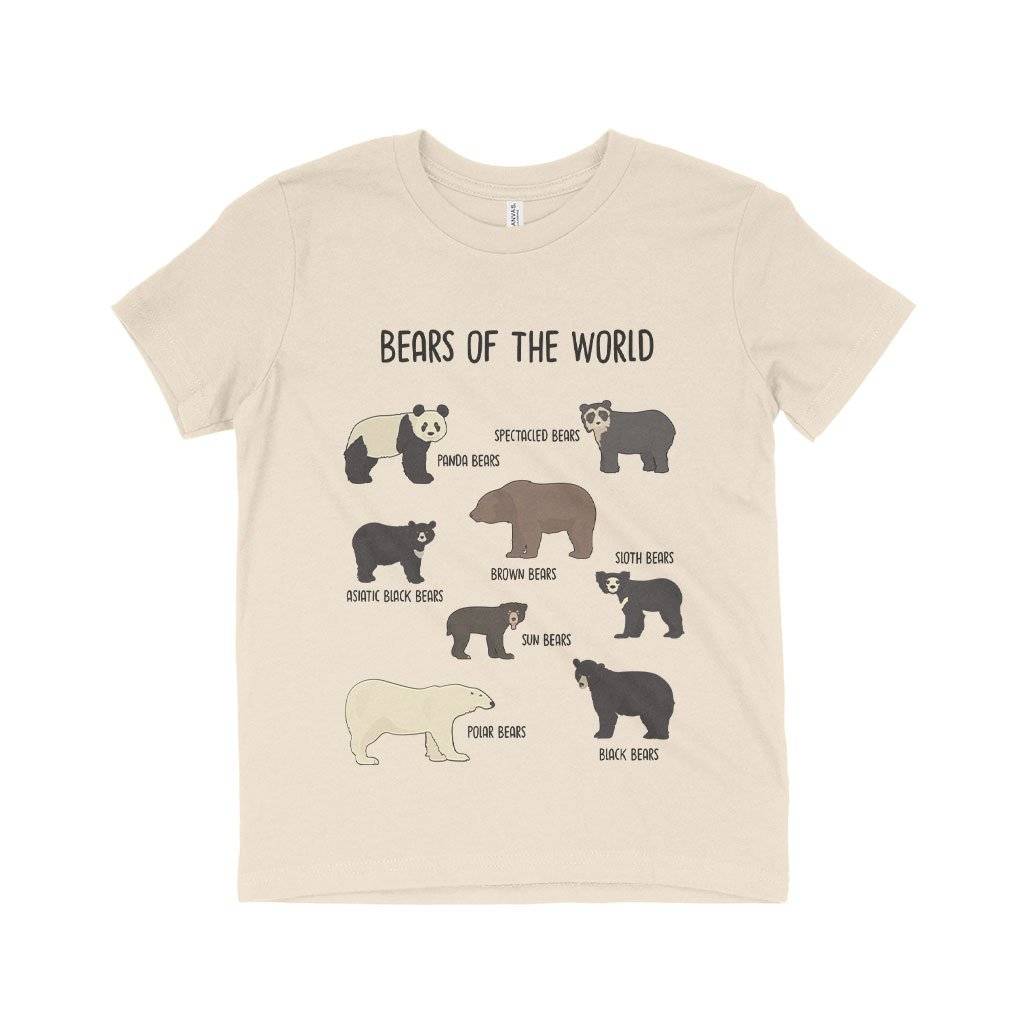Kids’ Bears of the World T-Shirt Kids & Baby Kids’ Clothing Kids' Bears of the World T-Shirt Kids & Baby Kids' Clothing Color : White|Natural|Pink