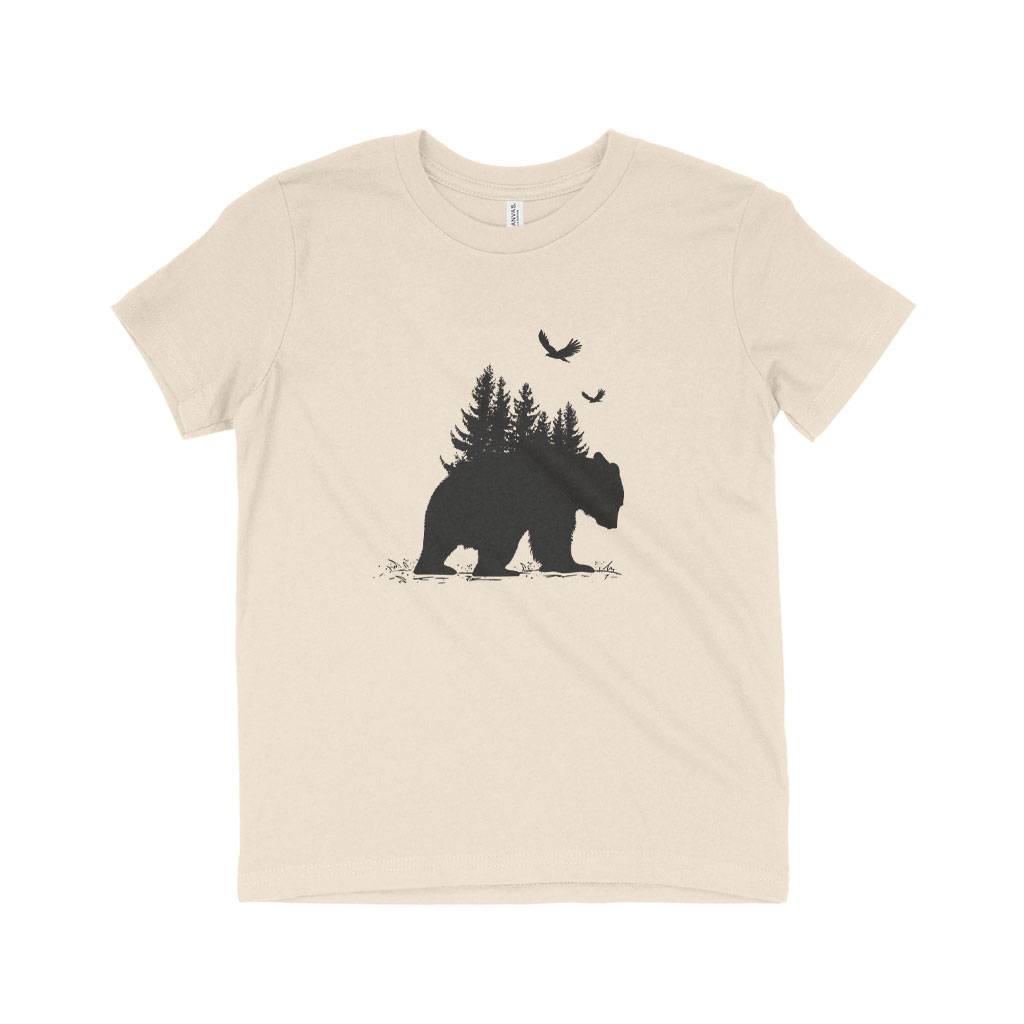 Kids’ Grizzly Bear T-Shirt Kids & Baby Kids’ Clothing Kids' Grizzly Bear T-Shirt Kids & Baby Kids' Clothing Color : Mustard|Natural|Pink