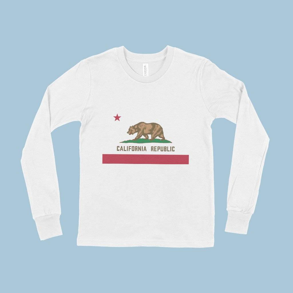 Kids’ Long Sleeve California Bear T-Shirt Kids & Baby Kids’ Clothing Kids' Long Sleeve California Bear T-Shirt Kids & Baby Kids' Clothing Color : White|Black|Heather Yellow Gold