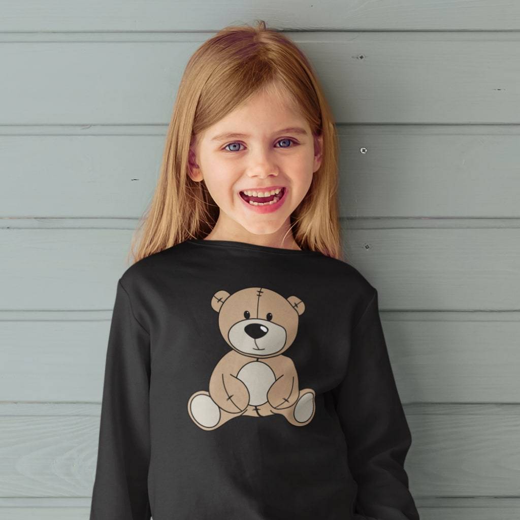 Kids’ Long Sleeve Cute Bear T-Shirt Kids & Baby Kids’ Clothing Kids' Long Sleeve Cute Bear T-Shirt Kids & Baby Kids' Clothing Color : White|Black|True Royal Blue