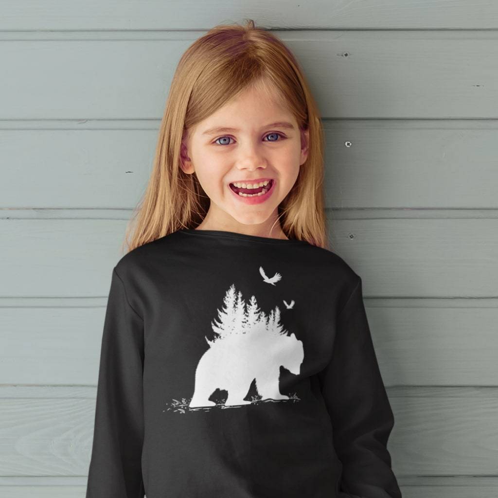 Kids’ Long Sleeve Grizzly Bear T-Shirt Kids & Baby Kids’ Clothing Kids' Long Sleeve Grizzly Bear T-Shirt Kids & Baby Kids' Clothing Color : Black|Heather Yellow Gold|True Royal Blue