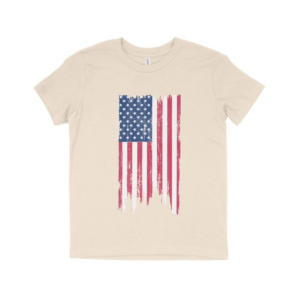 Kids’ USA Flag T-Shirt Kids & Baby Kids’ Clothing Kids' USA Flag T-Shirt Kids & Baby Kids' Clothing Color : Natural|White|Black