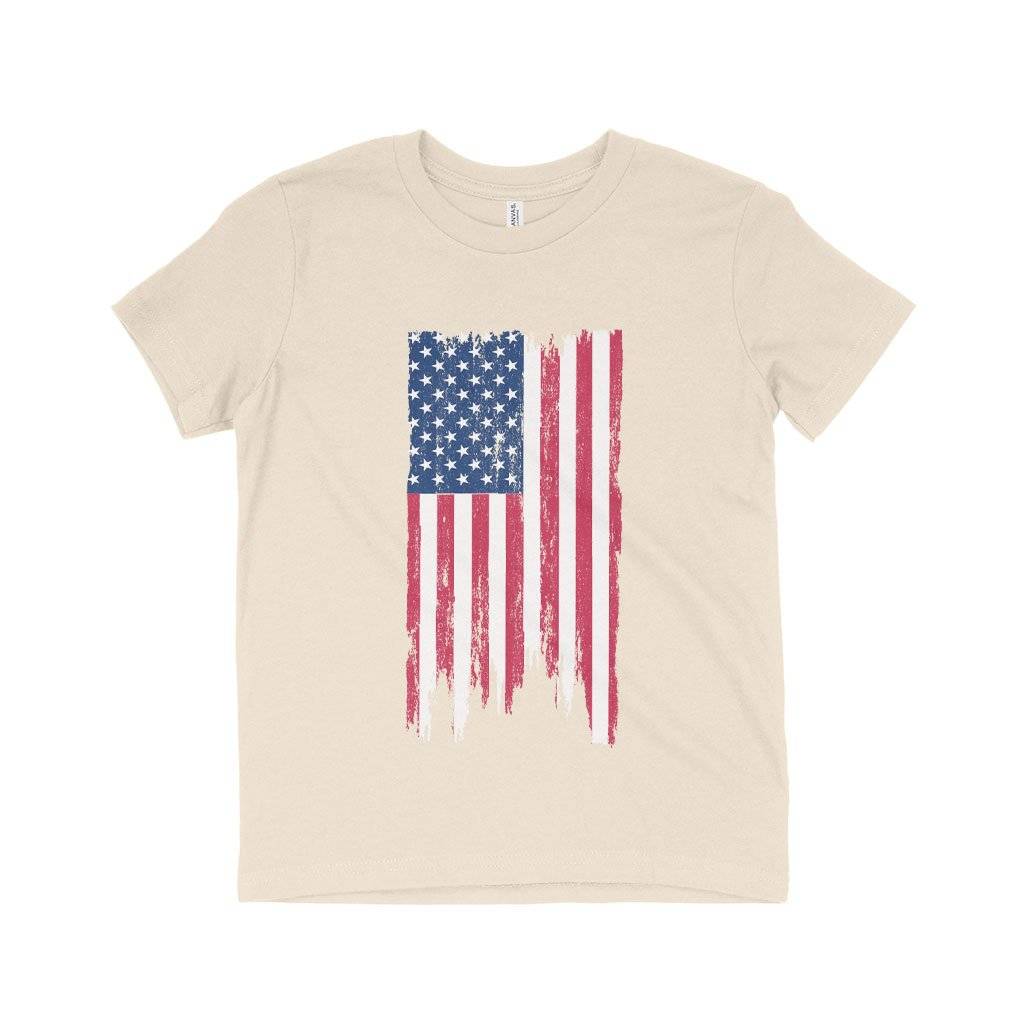 Kids’ USA Flag T-Shirt Kids & Baby Kids’ Clothing Kids' USA Flag T-Shirt Kids & Baby Kids' Clothing Color : Natural|White|Black