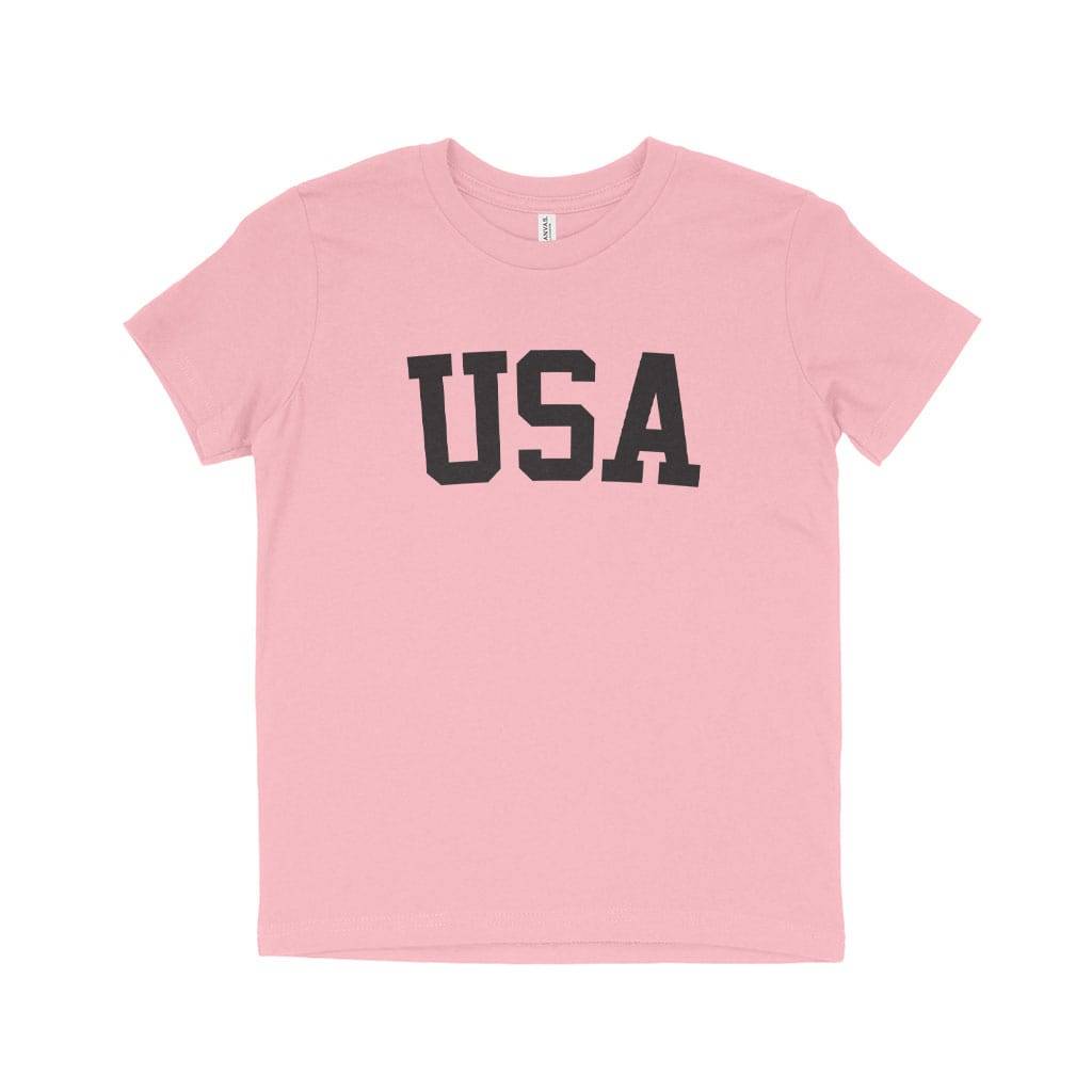 Kids’ USA Tee Shirt Kids & Baby Kids’ Clothing Kids' USA Tee Shirt Kids & Baby Kids' Clothing Color : Pink|Heather Red|Columbia Blue