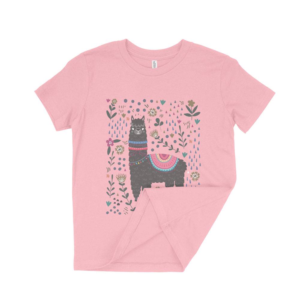 Llama Kids’ Jersey T-Shirt Kids & Baby Kids’ Clothing Llama Kids' Jersey T-Shirt Kids & Baby Kids' Clothing Color : White|Natural|Columbia Blue|Pink|Mustard
