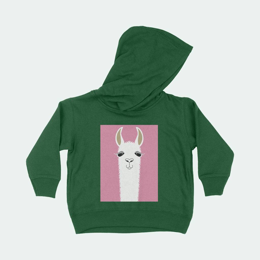 Llama Portrait Toddler Hoodie Kids & Baby Toddler Clothing Llama Portrait Toddler Hoodie Kids & Baby Toddler Clothing Color : White|Red|Pink|Kelly