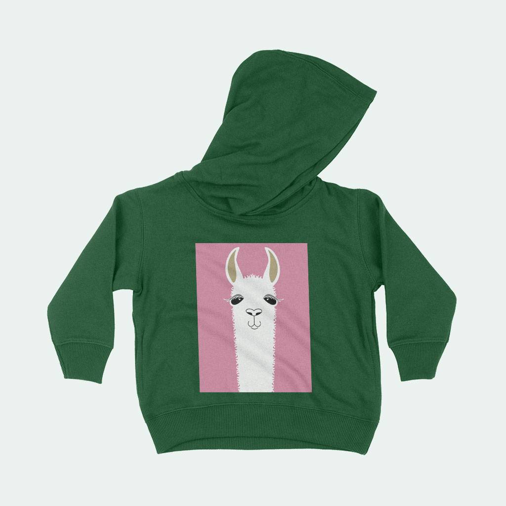 Llama Portrait Toddler Hoodie Kids & Baby Toddler Clothing Llama Portrait Toddler Hoodie Kids & Baby Toddler Clothing Color : White|Red|Pink|Kelly