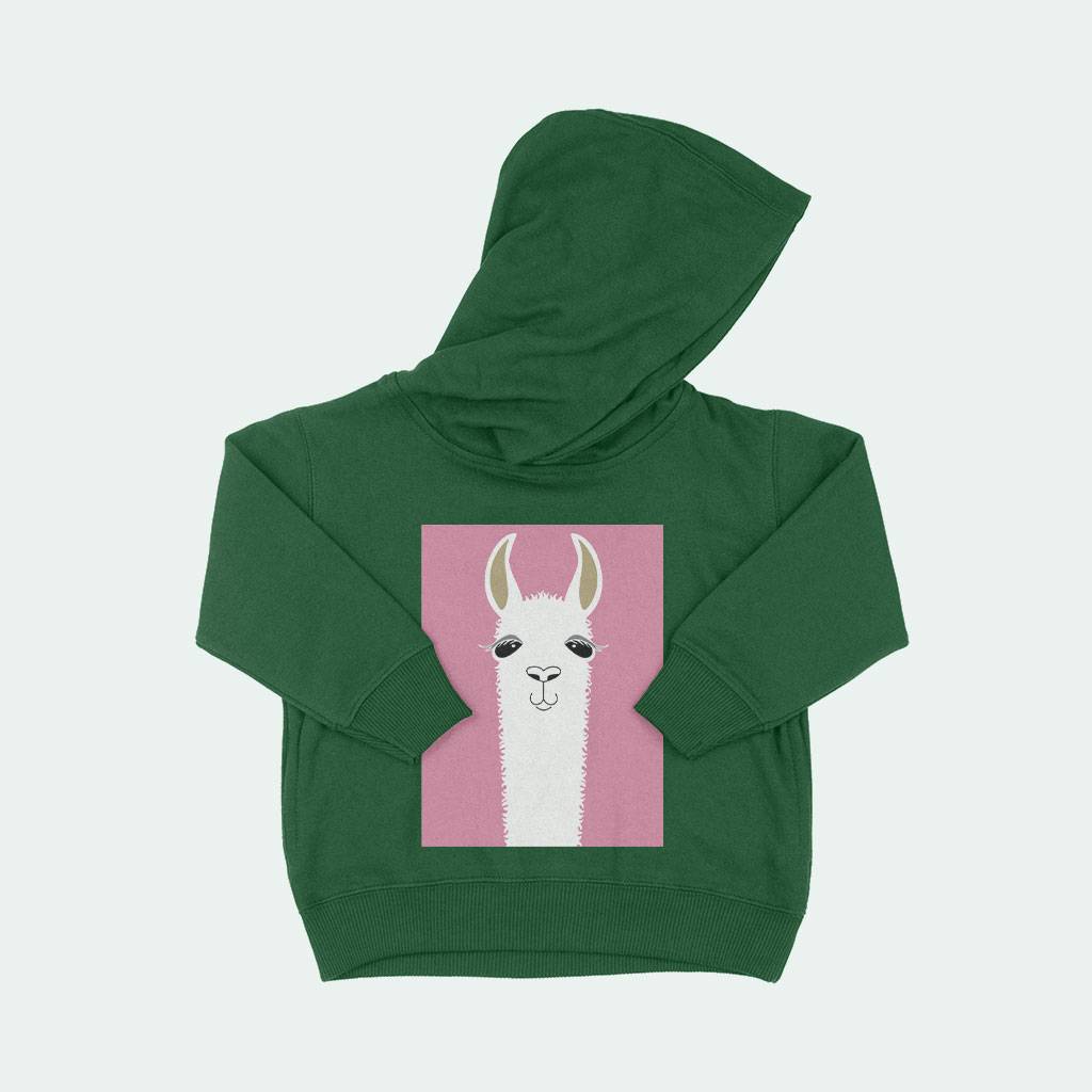 Llama Portrait Toddler Hoodie Kids & Baby Toddler Clothing Llama Portrait Toddler Hoodie Kids & Baby Toddler Clothing Color : White|Red|Pink|Kelly