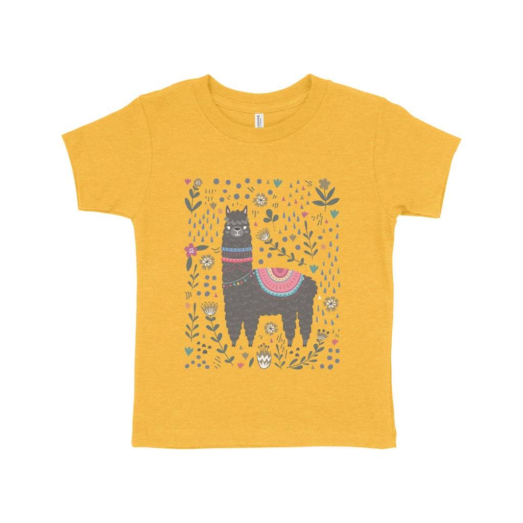 Llama Toddler Jersey T-Shirt Kids & Baby Toddler Clothing Llama Toddler Jersey T-Shirt Kids & Baby Toddler Clothing Color : Heather Dust|Heather Red|Heather Yellow Gold|Kelly