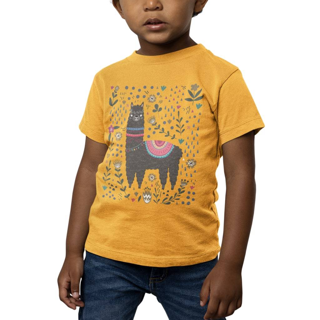 Llama Toddler Jersey T-Shirt Kids & Baby Toddler Clothing Llama Toddler Jersey T-Shirt Kids & Baby Toddler Clothing Color : Heather Dust|Heather Red|Heather Yellow Gold|Kelly