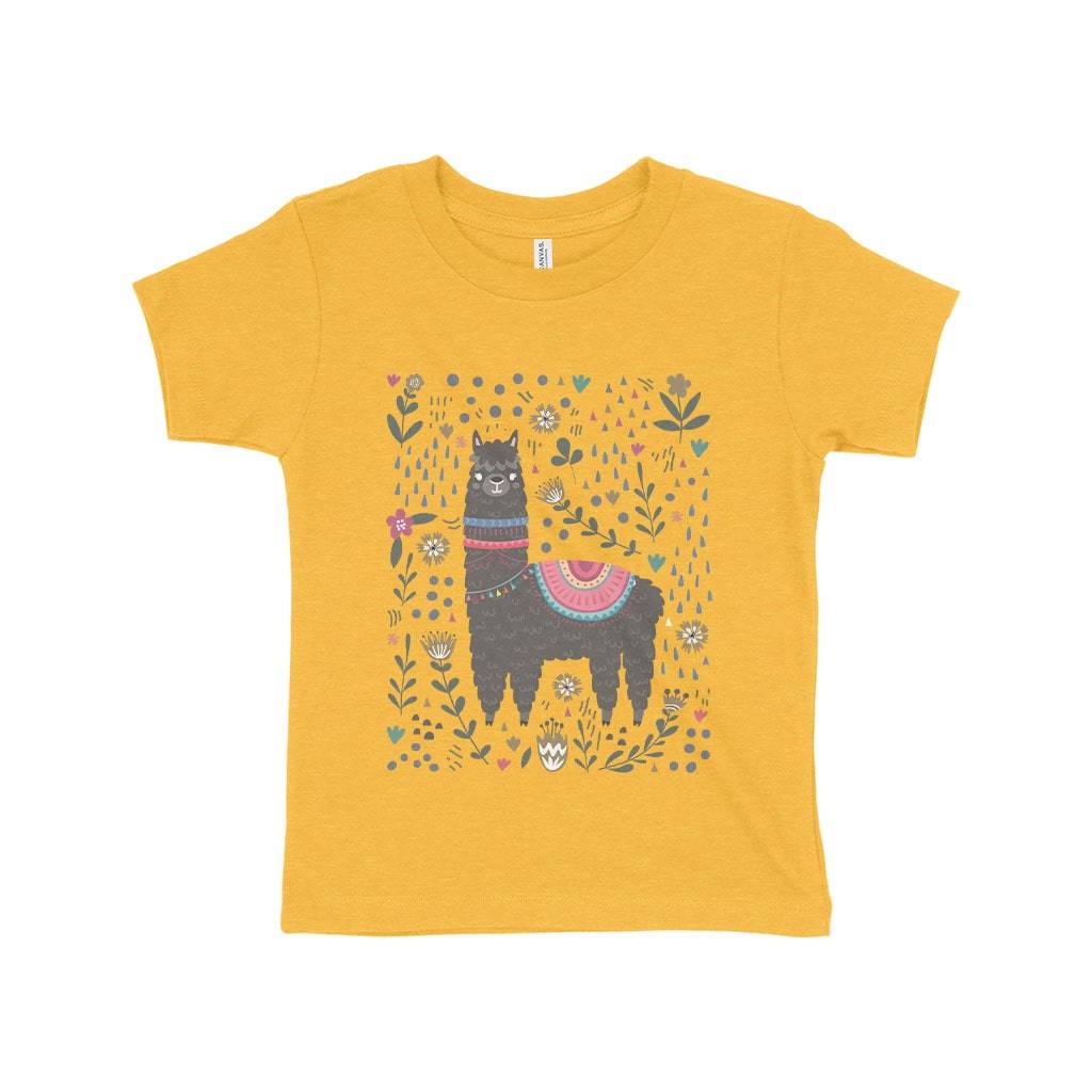 Llama Toddler Jersey T-Shirt Kids & Baby Toddler Clothing Llama Toddler Jersey T-Shirt Kids & Baby Toddler Clothing Color : Heather Dust|Heather Red|Heather Yellow Gold|Kelly